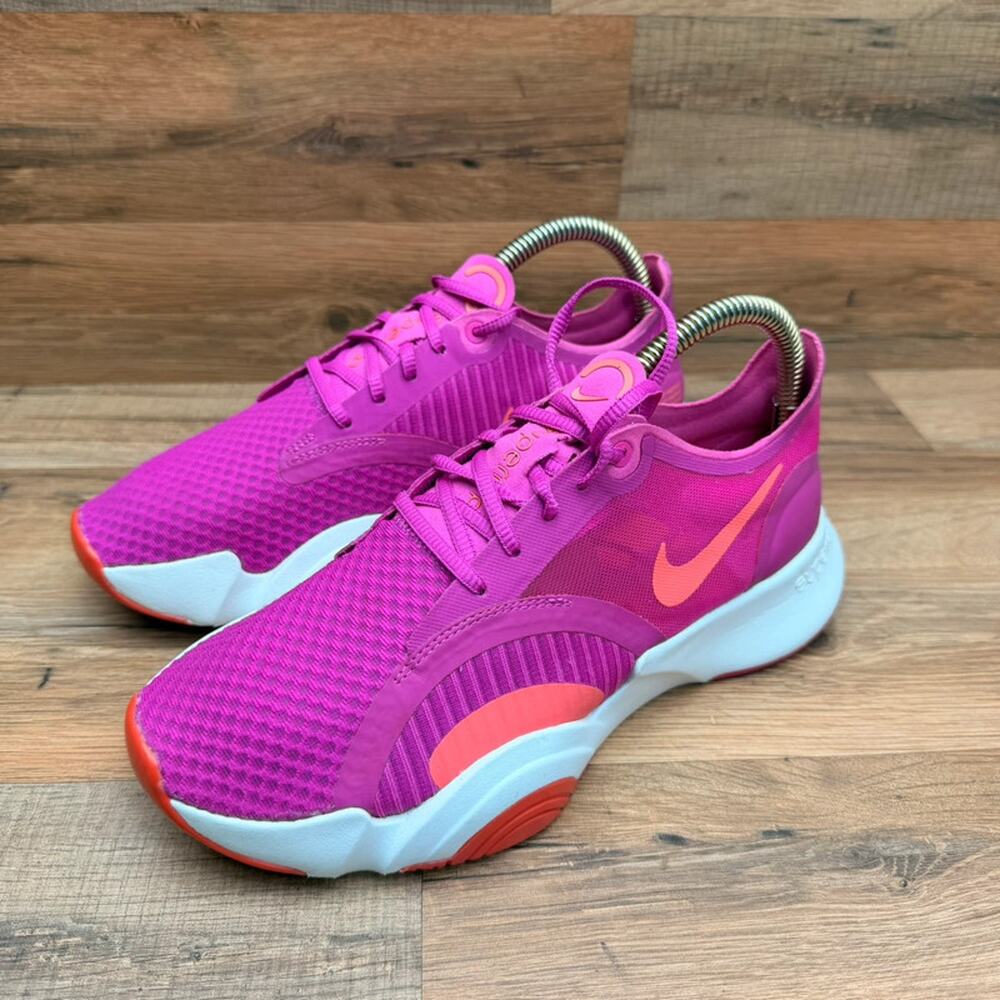 Nike SuperRep Go women’s 8.5 sneakers Pink Ember Running CJ0860-668 shoes